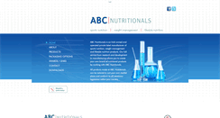 Desktop Screenshot of abcnutritionals.com